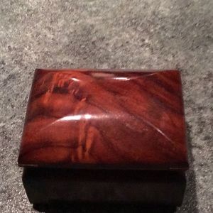 Jewelry box, small . Wood